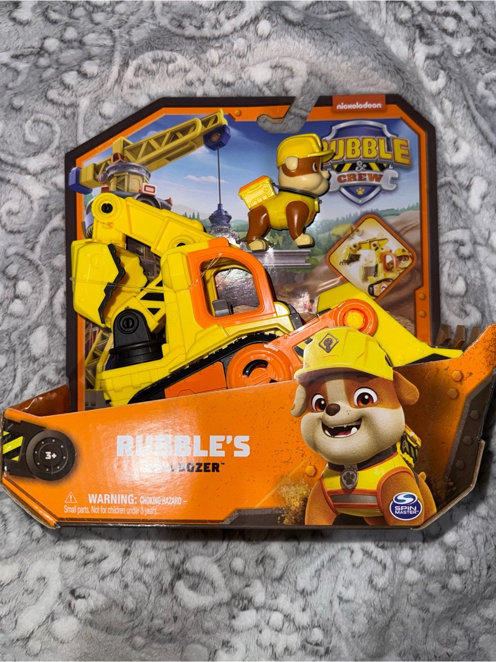 🚜 Nickelodeon Rubble & Crew – Rubble’s Bulldozer + Figure